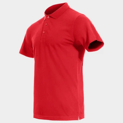 Tricou polo STENSO NAOS RED / Stenso / Tricouri POLO (cu guler si nasturi)