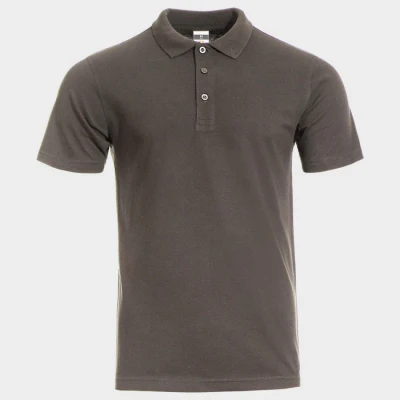 Tricou polo STENSO NAOS DARK GRAY / Stenso / Tricouri POLO (cu guler si nasturi)