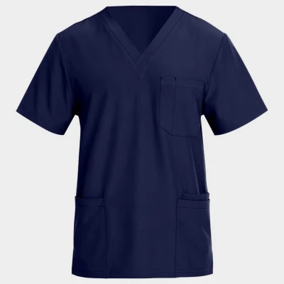 Tunica medicală pentru bărbați NOBBY ALBASTRU MARIN / Stenso / Sanitara, Asistenti medicali, Curatenie