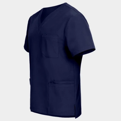 Tunica medicală pentru bărbați NOBBY ALBASTRU MARIN / Stenso / Sanitara, Asistenti medicali, Curatenie