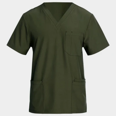 Tunica medicală pentru bărbați NOBBY VERDE / Stenso / Sanitara, Asistenti medicali, Curatenie