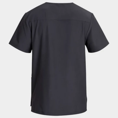 Tunica medicală pentru bărbați NOBBY GRI ÎNCHIS / Stenso / Sanitara, Asistenti medicali, Curatenie