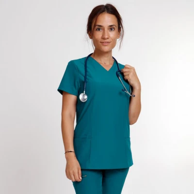 Tunica medicală de damă NOBBY TURCOAZ / Stenso / Sanitara, Asistenti medicali, Curatenie