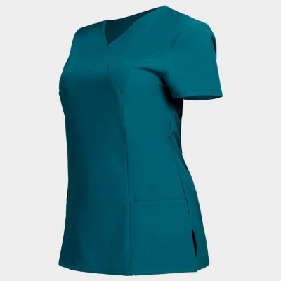 Tunica medicală de damă NOBBY PETROL / Stenso / Sanitara, Asistenti medicali, Curatenie