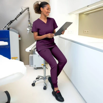 Tunica medicală de damă NOBBY VIOLET / Stenso / Sanitara, Asistenti medicali, Curatenie