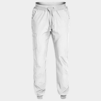 Pantaloni NOBBY ALB / Stenso / Sanitara, Asistenti medicali, Curatenie