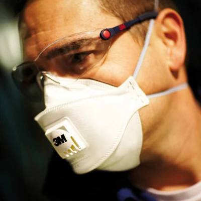 Aura FFP2 Respirator cu clapetă 3M 9322+ / Stenso / Semimasti simple cu supapa FFP2