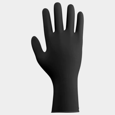 Mănuși de unica folosință din nitril PPS NITRILE BLACK PF 5.5G / Stenso / Unica folosinta