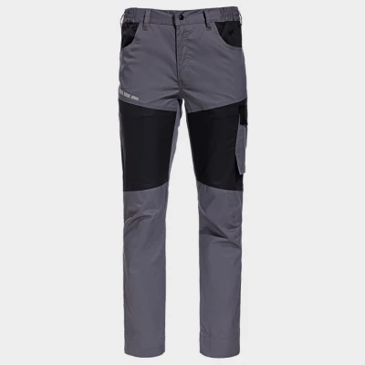 Pantaloni de lucru EOS STRETCH LIGHT GREY/DARK GREY / Stenso / Pantaloni salopeta talie