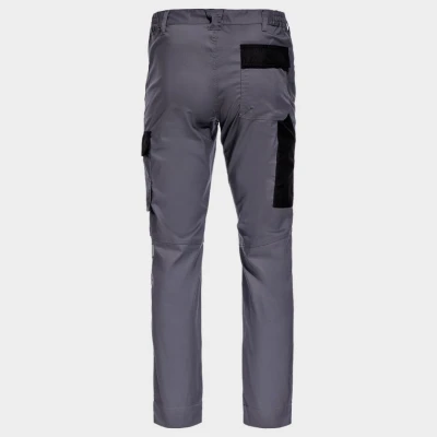 Pantaloni de lucru EOS STRETCH LIGHT GREY/DARK GREY / Stenso / Pantaloni salopeta talie
