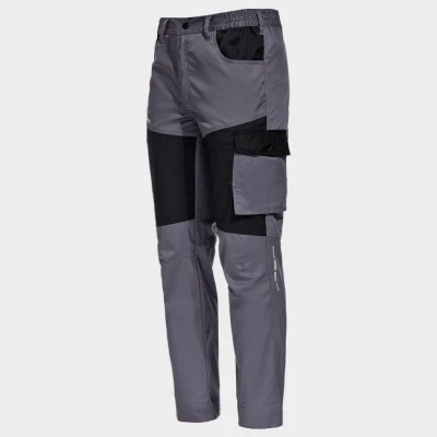 Pantaloni de lucru EOS STRETCH LIGHT GREY/DARK GREY / Stenso / Pantaloni salopeta talie