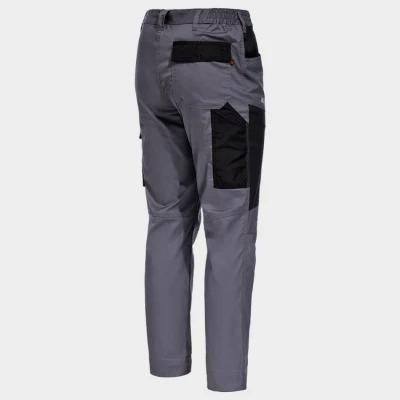Pantaloni de lucru EOS STRETCH LIGHT GREY/DARK GREY / Stenso / Pantaloni salopeta talie