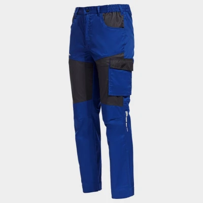 Pantaloni de lucru EOS STRETCH BLUE/GREY / Stenso / Pantaloni salopeta talie