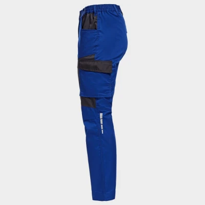 Pantaloni de lucru EOS STRETCH BLUE/GREY / Stenso / Pantaloni salopeta talie