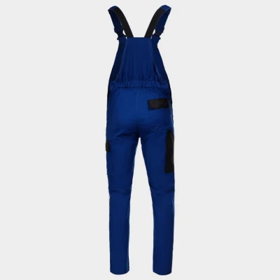 Salopetă de lucru EOS STRETCH BLUE/GREY / Stenso / Pantaloni salopeta cu pieptar