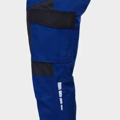 Salopetă de lucru EOS STRETCH BLUE/GREY / Stenso / Pantaloni salopeta cu pieptar