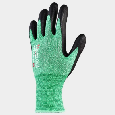 Mănuși imersate în microspumă NITRIUM GREEN FLX-О22 / Stenso / Textile impregnate in nitril