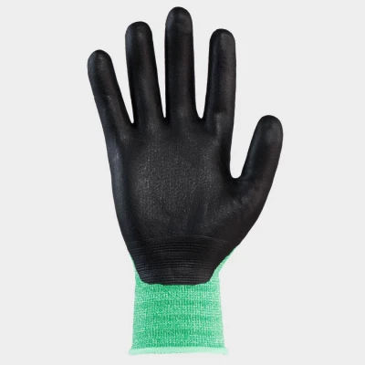 Mănuși imersate în microspumă NITRIUM GREEN FLX-О22 / Stenso / Textile impregnate in nitril