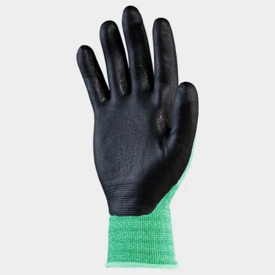 Mănuși imersate în microspumă NITRIUM GREEN FLX-О22 / Stenso / Textile impregnate in nitril