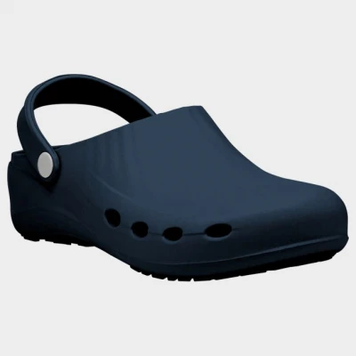 Saboți cu baretă PRIMA DARK BLUE / Stenso / Incaltaminte medicala