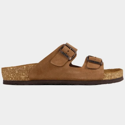 Papuci de dame LEON LADY BROWN SUEDE / Stenso / Incaltaminte Sport, Casual, Trekking, Timp liber