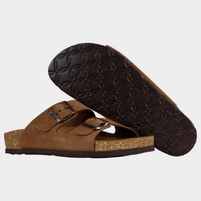 Papuci de dame LEON LADY BROWN SUEDE / Stenso / Incaltaminte Sport, Casual, Trekking, Timp liber