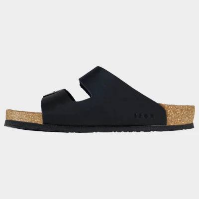 Papuci pentru bărbați LEON MAN BLACK / Stenso / Incaltaminte Sport, Casual, Trekking, Timp liber