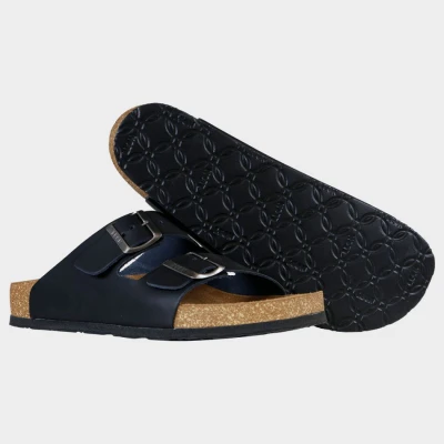 Papuci pentru bărbați LEON MAN BLACK / Stenso / Incaltaminte Sport, Casual, Trekking, Timp liber