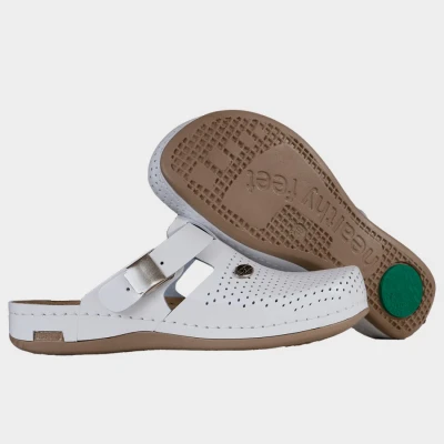 Saboți de dame LEON LADY WHITE / Stenso / Incaltaminte medicala