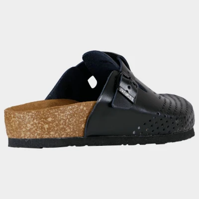 Saboți de damă LEON LADY BLACK / Stenso / Incaltaminte Sport, Casual, Trekking, Timp liber