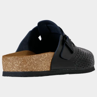 Saboți pentru bărbați LEON MAN BLACK / Stenso / Incaltaminte Sport, Casual, Trekking, Timp liber