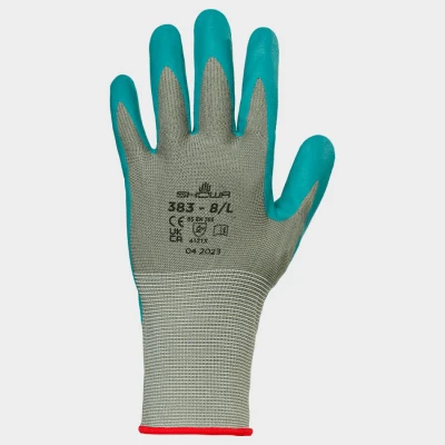 Mănuși topite în nitril SHOWA 383 / Stenso / Textile impregnate in nitril