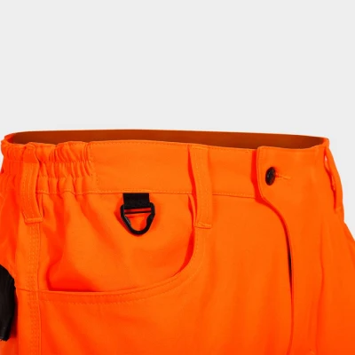 Pantaloni de lucru REVOLT HV 4STRETCH ORANGE / Stenso / Reflectorizanta