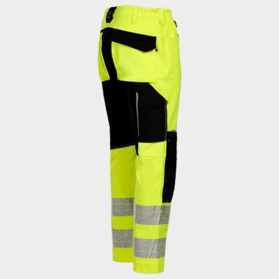 Pantaloni de lucru REVOLT HV 4STRETCH YELLOW / Stenso / Reflectorizanta