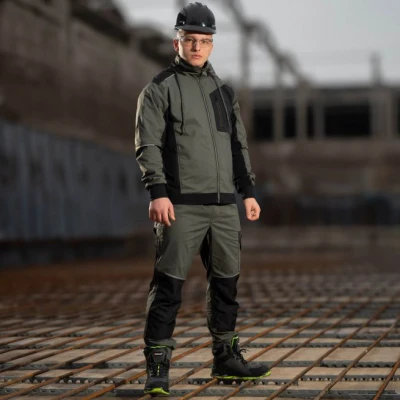 Jachetă de lucru REVOLT LIGHT STRETCH GREEN / Stenso / Jachete softshell