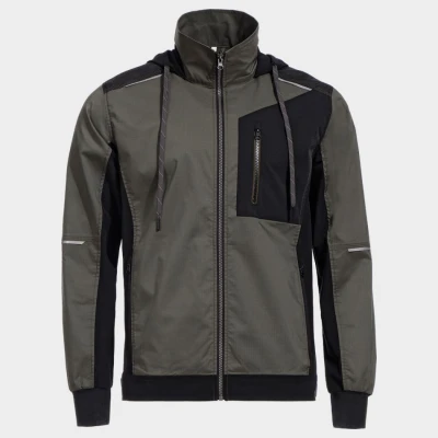 Jachetă de lucru REVOLT LIGHT STRETCH GREEN / Stenso / Jachete softshell