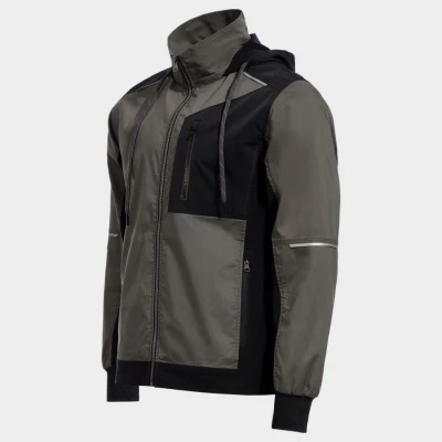 Jachetă de lucru REVOLT LIGHT STRETCH GREEN / Stenso / Jachete softshell