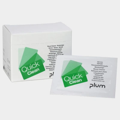 Șervețele pentru curățarea rănilor PLUM QUICKCLEAN BOX / Stenso / Prim ajutor