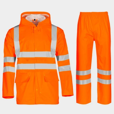 Jachetă cu pantaloni STORMER HV PORTOCALIU / Stenso / Reflectorizanta