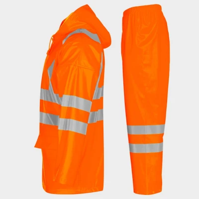 Jachetă cu pantaloni STORMER HV PORTOCALIU / Stenso / Reflectorizanta