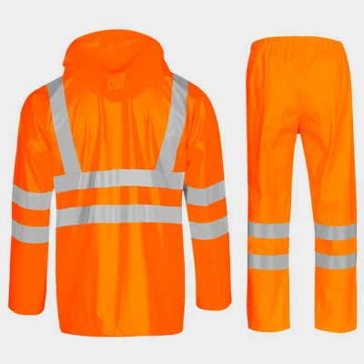 Jachetă cu pantaloni STORMER HV PORTOCALIU / Stenso / Reflectorizanta