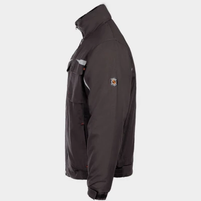 Geacă de lucru KASTOR WINTER GREY COTTON GREY/BLACK / Stenso / Scurte, Jachete impermeabile de iarna