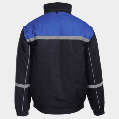 Geacă cu mâneci detașabile COLLINS COTTON BLUE JACKET / Stenso / Jachete salopeta