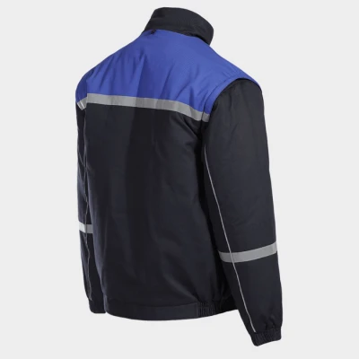 Geacă cu mâneci detașabile COLLINS COTTON BLUE JACKET / Stenso / Jachete salopeta