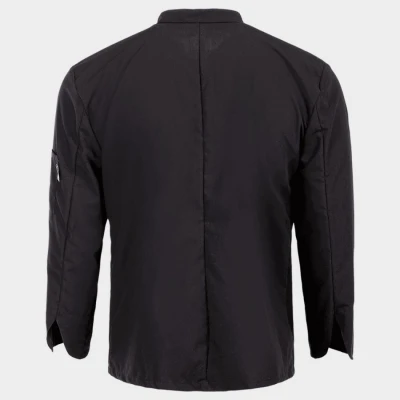 Tunica pentru bucătari NAPOLI 2.0 NEGRU / Stenso / Imbracaminte bucatari