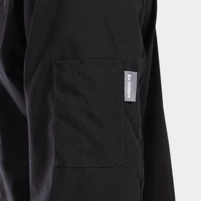 Tunica pentru bucătari NAPOLI 2.0 NEGRU / Stenso / Imbracaminte bucatari