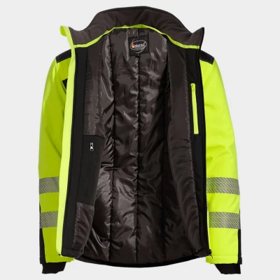 Jachetă softshell REVOLT HV WINTER YELLOW / Stenso / Reflectorizanta