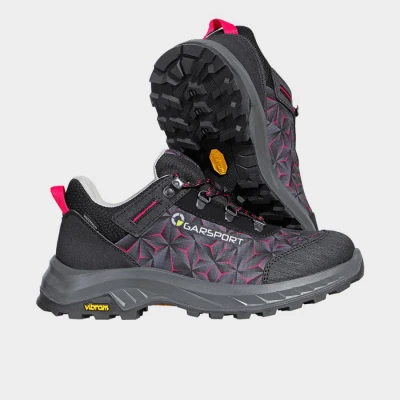 Pantofi de turism pentru femei GARSPORT SPARROW LOW PINK / Stenso / Incaltaminte Sport, Casual, Trekking, Timp liber