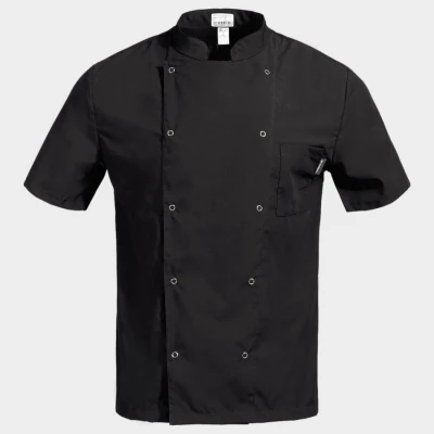 Tunica pentru bucătari NAPOLI 2.0 NEGRU / Stenso / HoReCa