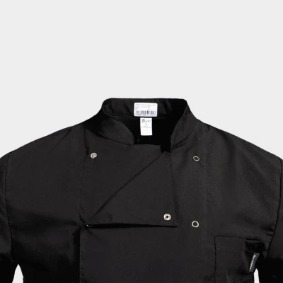 Tunica pentru bucătari NAPOLI 2.0 NEGRU / Stenso / HoReCa